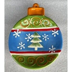 Christmas Collectible Decorative Ornament Studio 33 - Signed Plate 5-3/8”